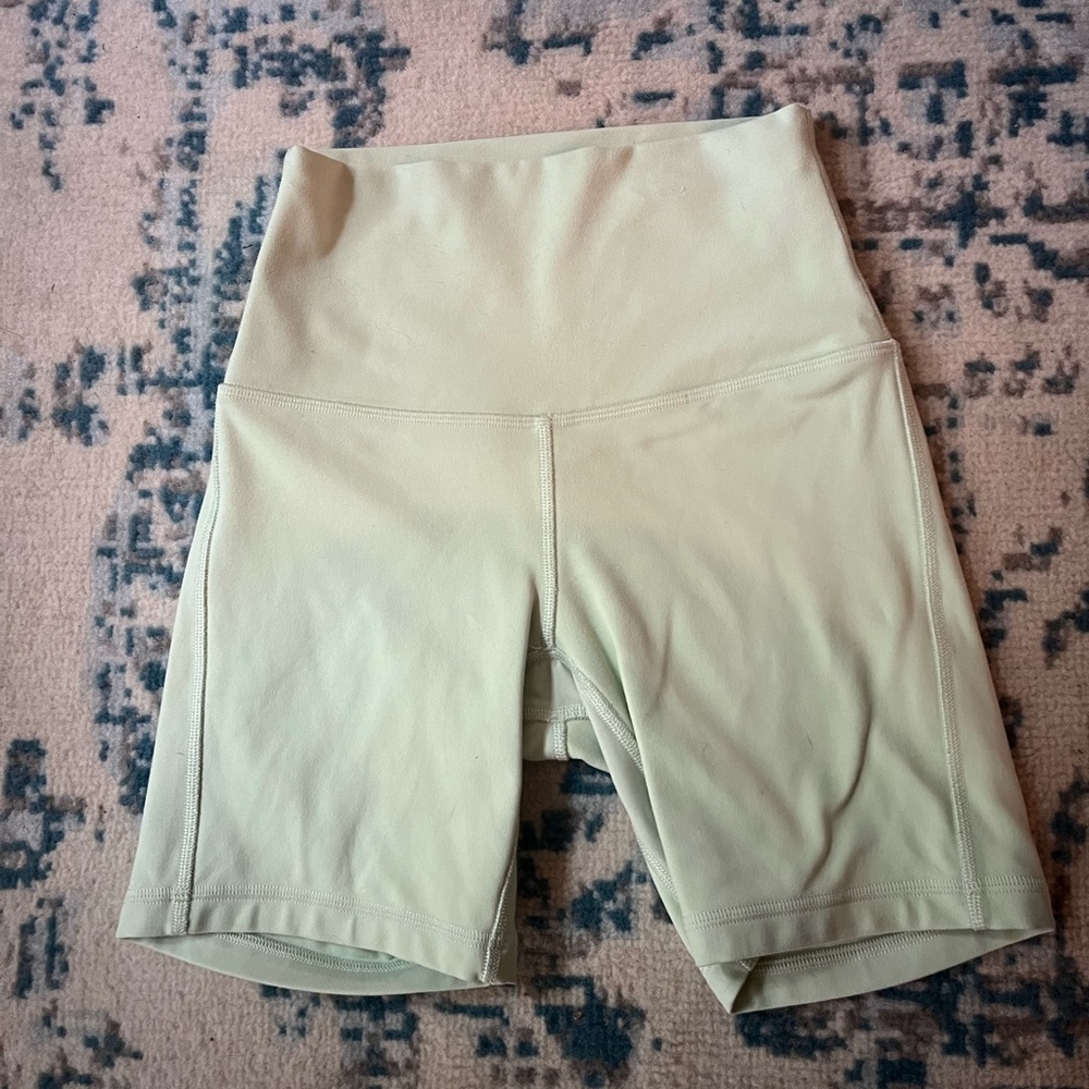 Lululemon Align Shorts 6”Kohlrabi Green